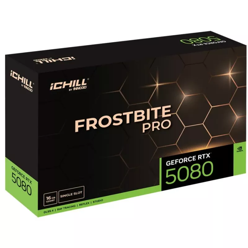 INNO3D iChill GeForce RTX 5080 Frostbite Pro 16GB GDDR7 Placa gráfica