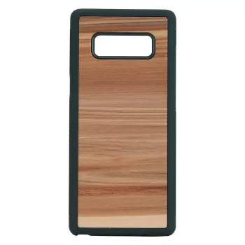 Capa para smartphone man and wood para Galaxy Note 8 — cappuccino preto capa de proteção