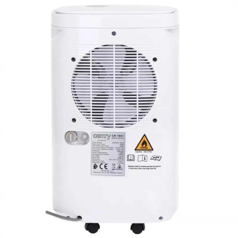 Desumidificador de ar com compressor Camry CR 7851