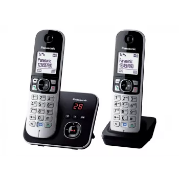 Telefone DECT Panasonic KX-TG6822GB