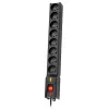 LESTAR 1966004055 cabo de extensão 3 m 230 V AC tomada(s) interior preto