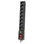 LESTAR 1966004055 cabo de extensão 3 m 230 V AC tomada(s) interior preto