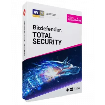 Bitdefender Total Security | 3 PC | 1 ano | Apenas UE