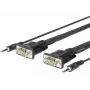 Adaptador de cabo de vídeo Vivolink PROVGAMCS4.6 4,6 m VGA (D-Sub) + 3,5 mm preto