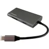 Dock para portátil LC-Power LC-HUB-C-MULTI-5 USB 3.2 Gen 1 Type-C com fios