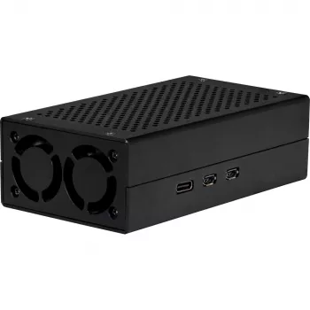 Raspberry Pi RB-ALUCASEP5-M2 preto
