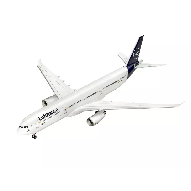 Modelo plástico avião REVELL Airbus A330-300 Lufthansa escala 1:144