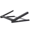 Rack Open-Frame 6HE 19 polegadas SILVERSTONE SST-RK06U-OF Rack de secretária prateado