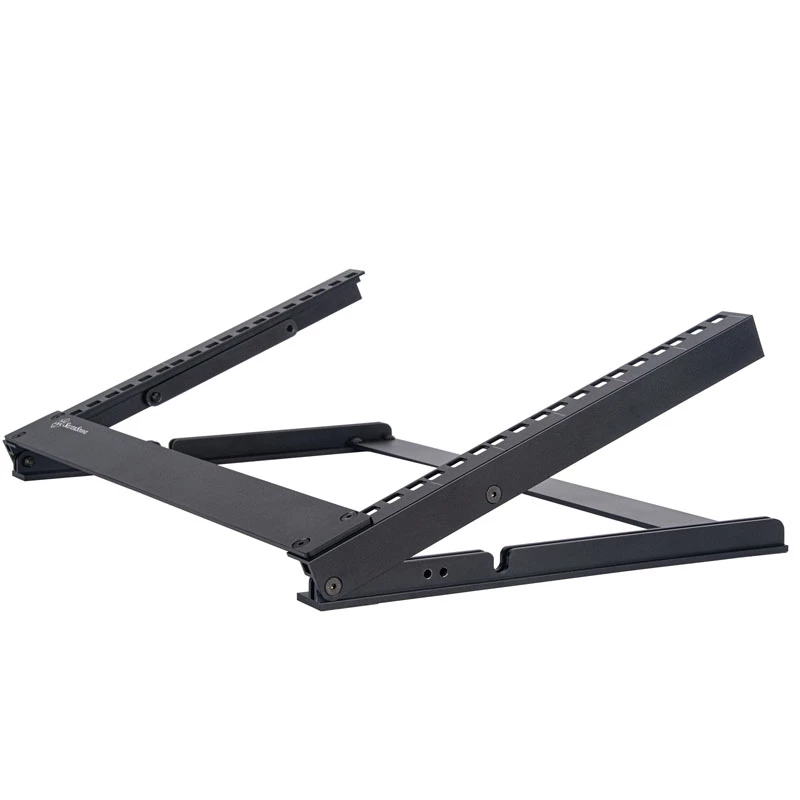 Rack Open-Frame 6HE 19 polegadas SILVERSTONE SST-RK06U-OF Rack de secretária prateado