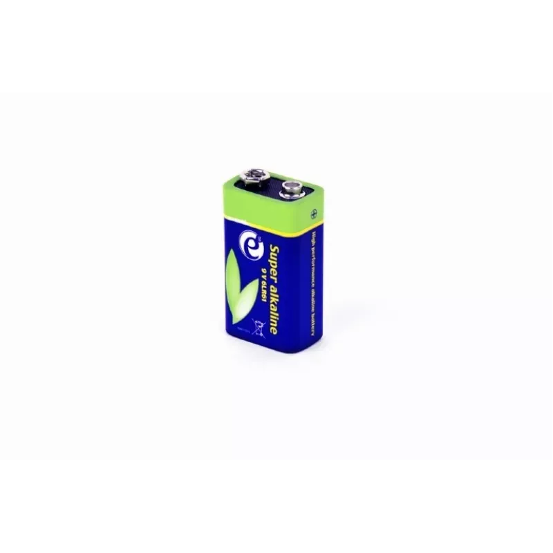 Pilha doméstica Gembird EG-BA-6LR61-01 pilha descartável alcalina