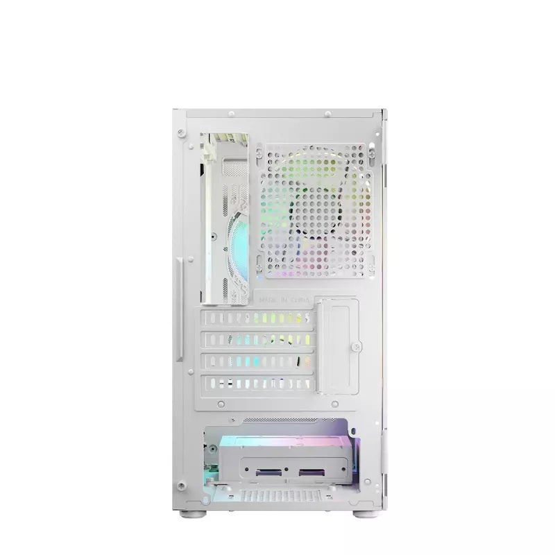 Caixa Logic PORTOS ARGB MINI USB 3.0 branco