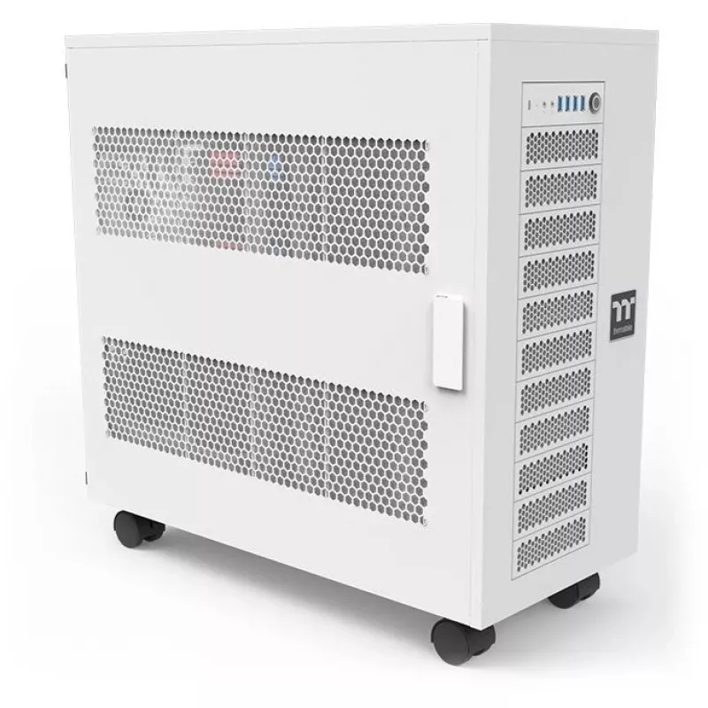 Caixa de PC Thermaltake AX700 torre branco