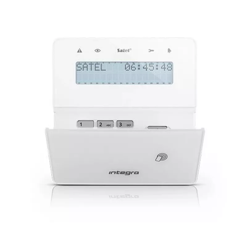 TECLADO SATEL INT-KWRL2-W SEM FIOS (BRANCO)