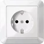 Tomada Merten MEG2300-1019 CEE 7/3 branca (MEG2300-1019)