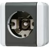 Sinal luminoso JUNG sem tampa 837-14W WG800 IP44 rosca E14 837-14W (837-14W)