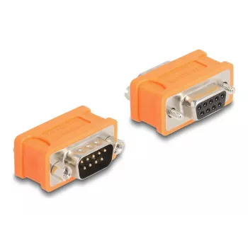 Adaptador DeLOCK D-Sub 9 CAN-Bus resistência 120 Ohm laranja