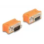 Adaptador DeLOCK D-Sub 9 CAN-Bus resistência 120 Ohm laranja