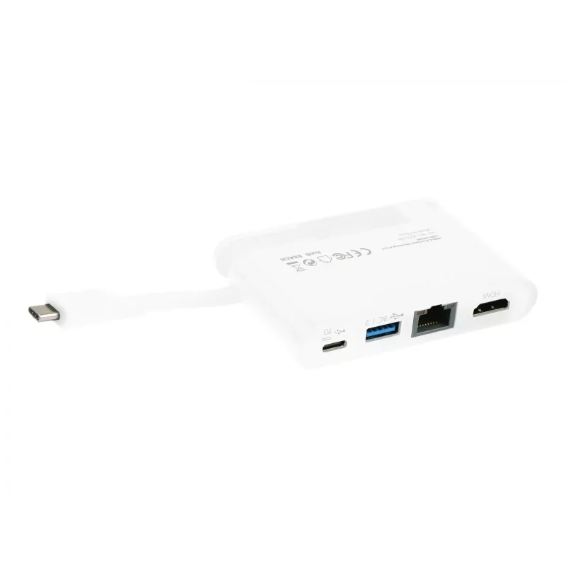 DICOTA USB-C Portable Docking 4-in-1 com HDMI - Docking station - USB-C - HDMI (D31730)