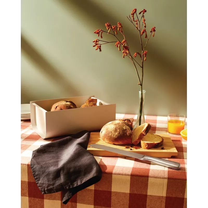Caixa de pão Alessi BG03WG Cinzento 340mm Largura 210mm Profundidade 140mm Altura