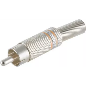shiverpeaks BS52000-Y conector de fio RCA aço inoxidável (BS52000-Y)