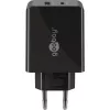 Carregador Wentronic 61673 para dispositivos móveis universal preto AC carregamento rápido interior (61673)