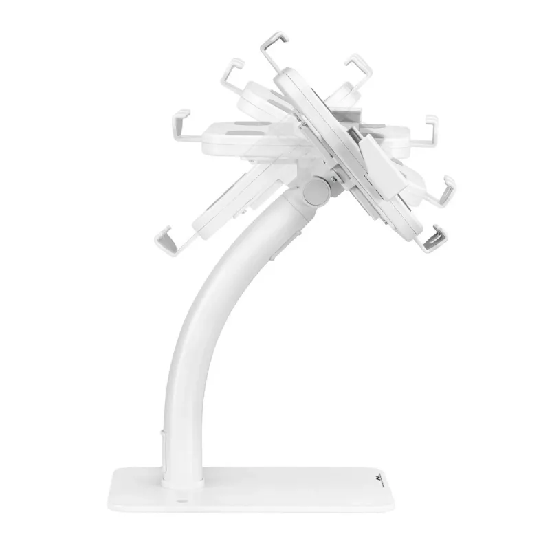 Suporte de secretária/parede para tablet MACLEAN MC-468W, branco, para tablets de 7,9–11 polegadas, conjunto de fixação e montagem, inclinação ajustável