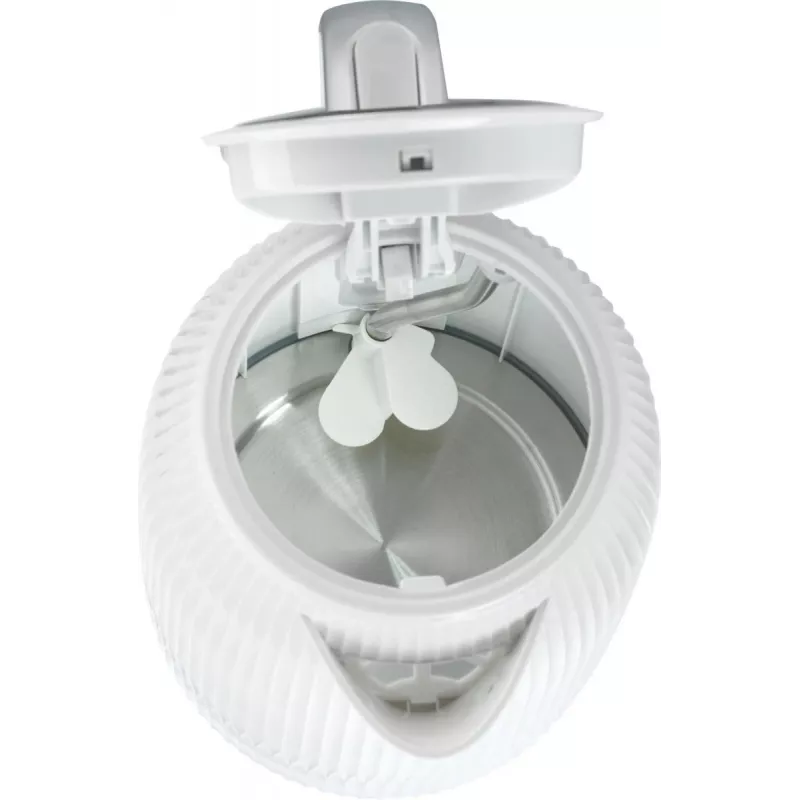 Chaleira Gorenje | K17DPW | elétrica | 2200 W | 1,7 L | aço inoxidável | base rotativa 360° | branco