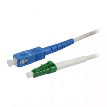 Cabo de patch de fibra ótica 1 fibra 1,0 m SC-LC (APC8 graus) - 9/125u - bevel - G657.A2 - Synergy21