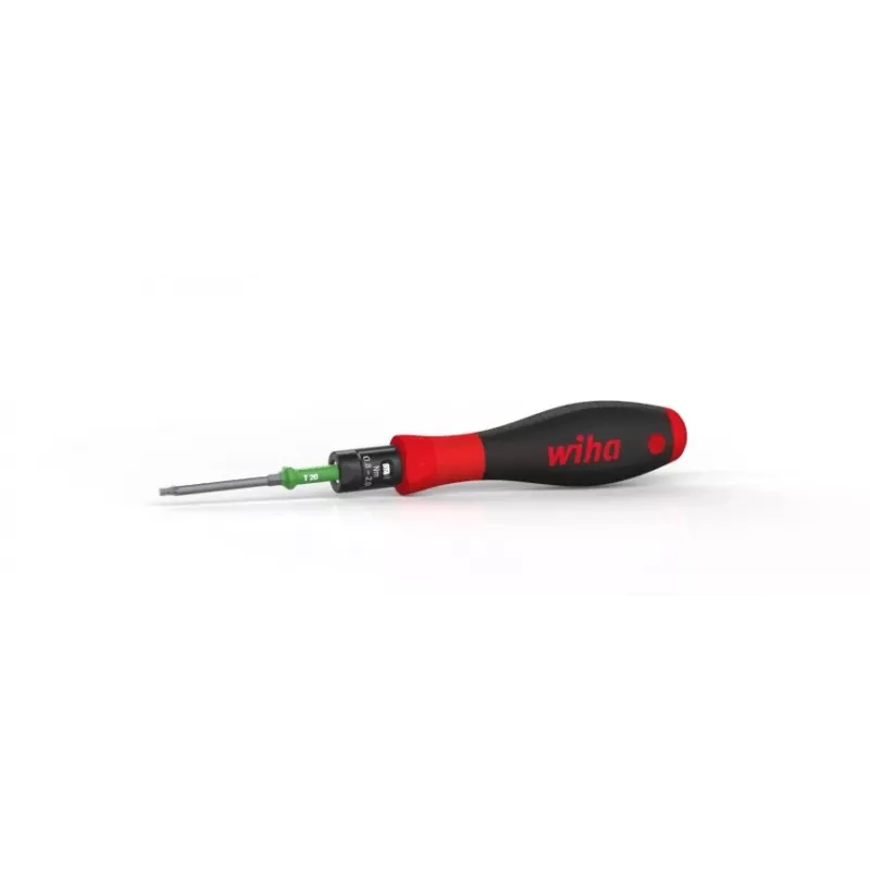 Wiha 26463 TorqueVario-S 2852 chave de fendas dinamométrica, 1-5 Nm, DIN EN ISO 6789