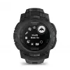 Smartwatch GARMIN Instinct 3 45mm Solar Tactical Edition preto — 45 mm, função de carregamento solar, GPS, medidor de frequência cardíaca