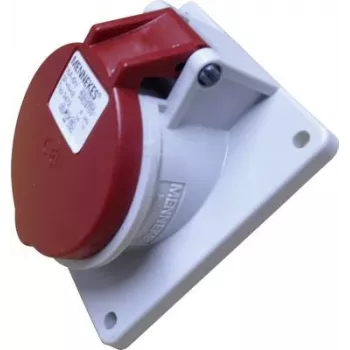 MENNEKES 3473 tomada CEE de encastrar TwinContact 16 A 5p vermelho (3473)