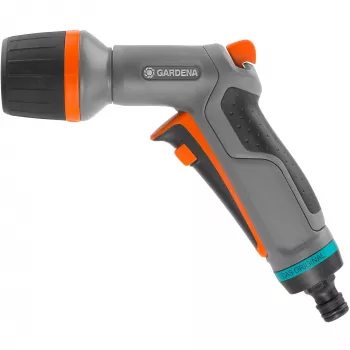 Pistola de limpeza Comfort ecoPulse, pistola de pulverização cinzento/laranja