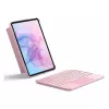 Inateck KB04122 Ace Touch capa com teclado para iPad 11 / iPad Air 4/5, QWERTZ, rosa