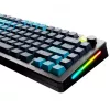 Keycaps GLORIOUS GPBT Gradient Celestial Ice – layout ANSI, conjunto de keycaps PBT com sublimação de cores
