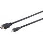 Cabo HDMI S/CONN Micro-HDMI 1 m