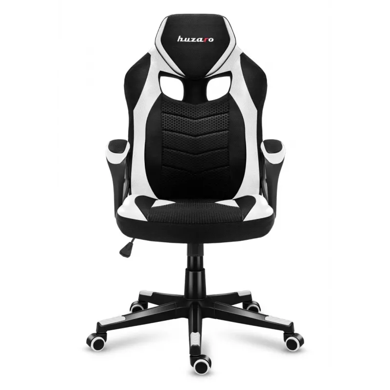 CADEIRA GAMING HUZARO FORCE 2.5 WHITE MESH