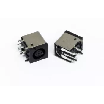 Conector fêmea de entrada de alimentação, DELL Latitude E6400, E6500
