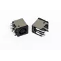 Conector fêmea de entrada de alimentação, DELL Latitude E6400, E6500