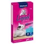 Vitakraft Liquid Snack snack para gatos, salmão, 6 x 15 g