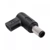 Akyga AK-ND-C08 adaptador de carregamento USB-C para DC 7,4 x 5,0 mm + pino para portáteis, 18,5-20 V, 100 W, para Dell