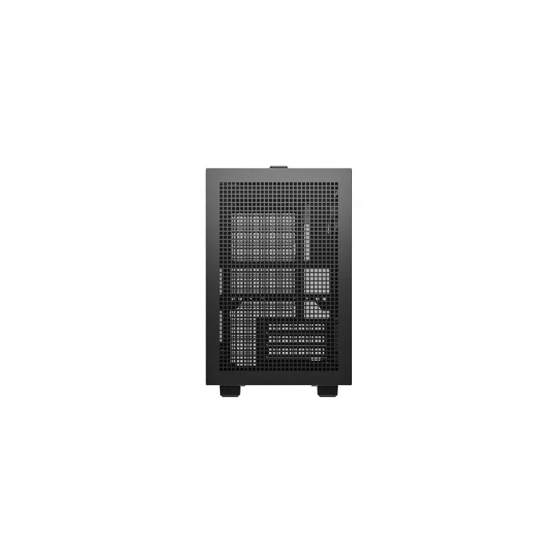 DeepCool CH160 PLUS R-CH160-BKNGM0-G caixa compacta para computador (SFF), Mini-ITX/Micro-ATX, vidro temperado, preta