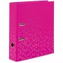 Dossier de anéis HERMA Color A4 rosa com anéis D cartão 1 unid.