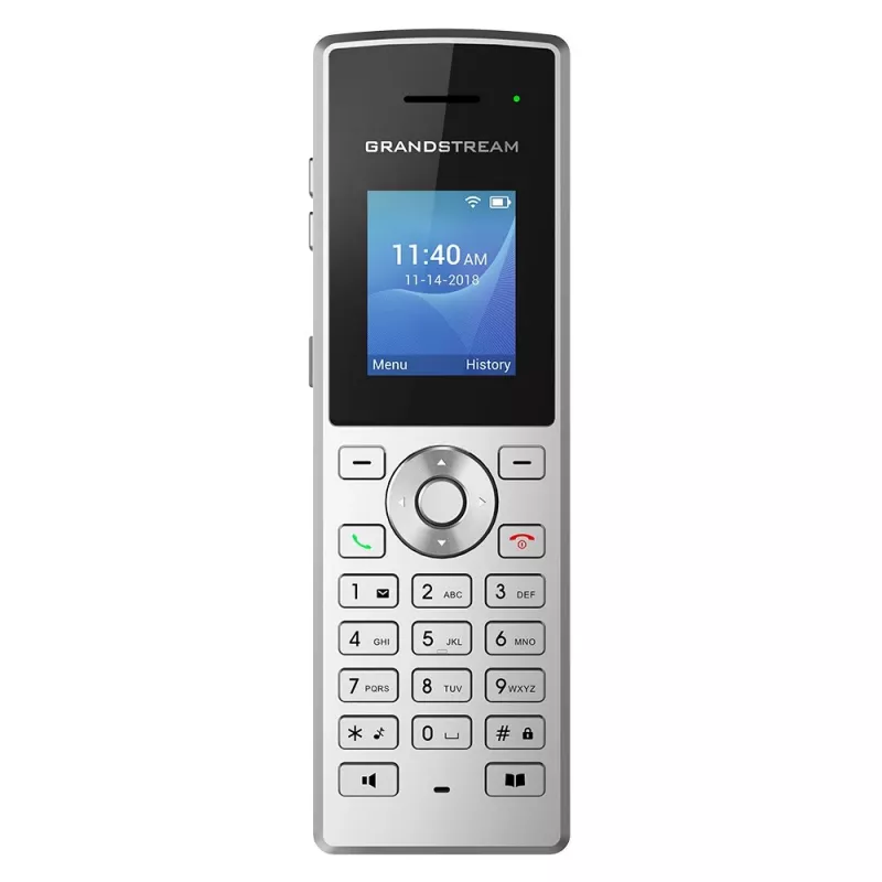Grandstream Networks WP810 telefone IP preto. Metallic 2 linhas TFT Wi-Fi