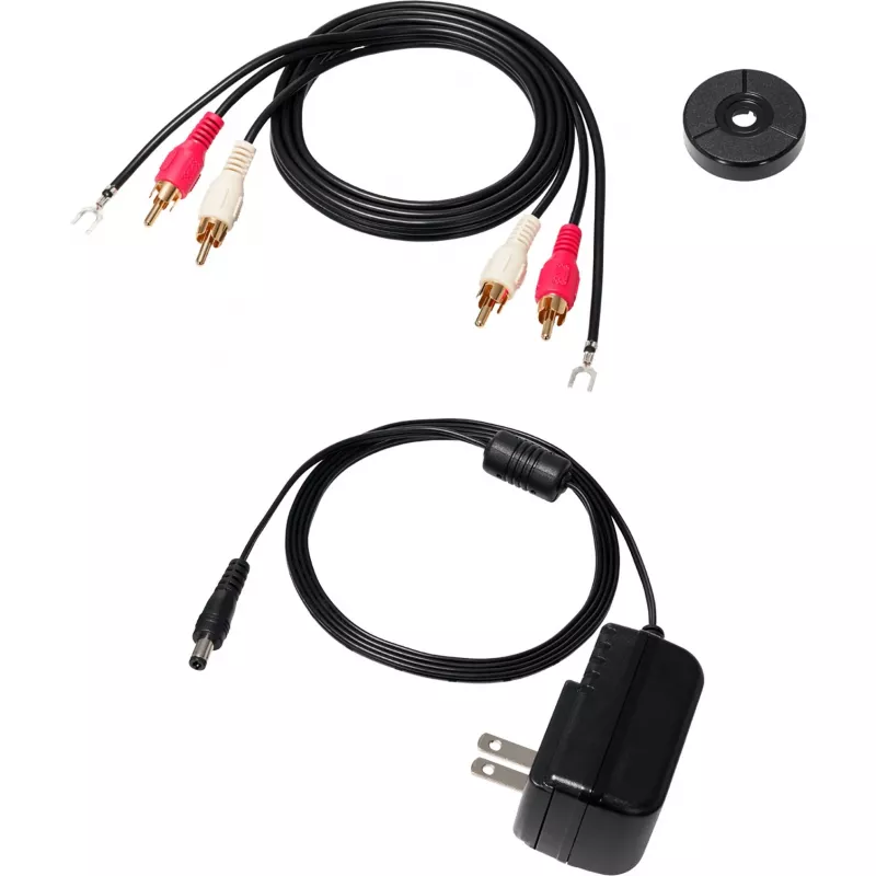 AT-LP70XBTBS, Gira-discos Preto/Prata, pré-amplificador phono integrado, Bluetooth, totalmente automático, acionamento por correia