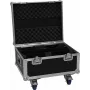 Flightcase Roadinger para 4× projetores LED CLS-9 QCL RGB/WW (modelo 31005222)