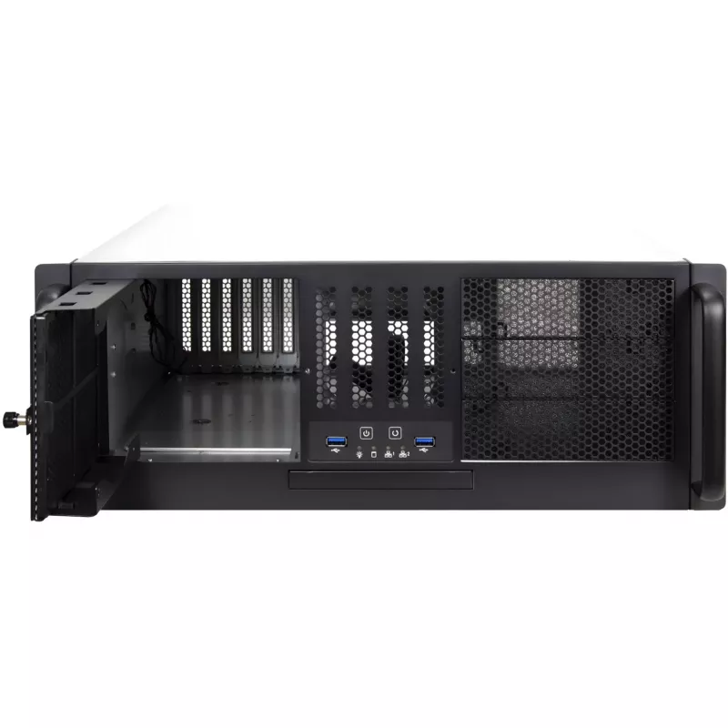 Caixa de servidor em rack INTER-TECH 4U-47045 Rack 19 polegadas, altura 4U, modelo 88887418