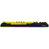 LORGAR KBP70TKLW, teclado gaming mecânico TKL sem fios Pro, preto/amarelo, layout EN
