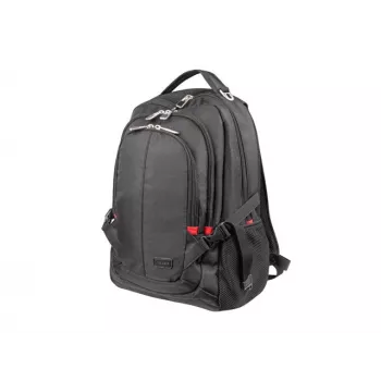 Mochila casual NATEC NTO-1703 preto poliéster