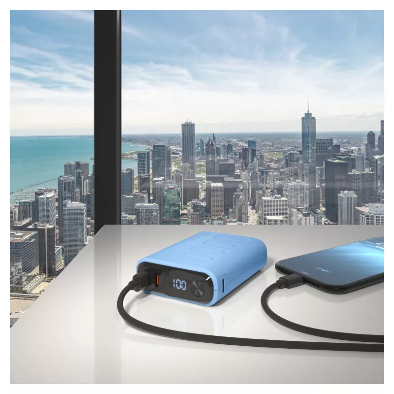 Powerbank portátil RealPower PB-10000C PD+ 10000 mAh