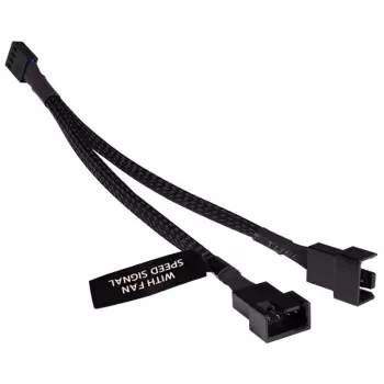 Cabo divisor RGB Alphacool 18676 preto plástico 150 mm
